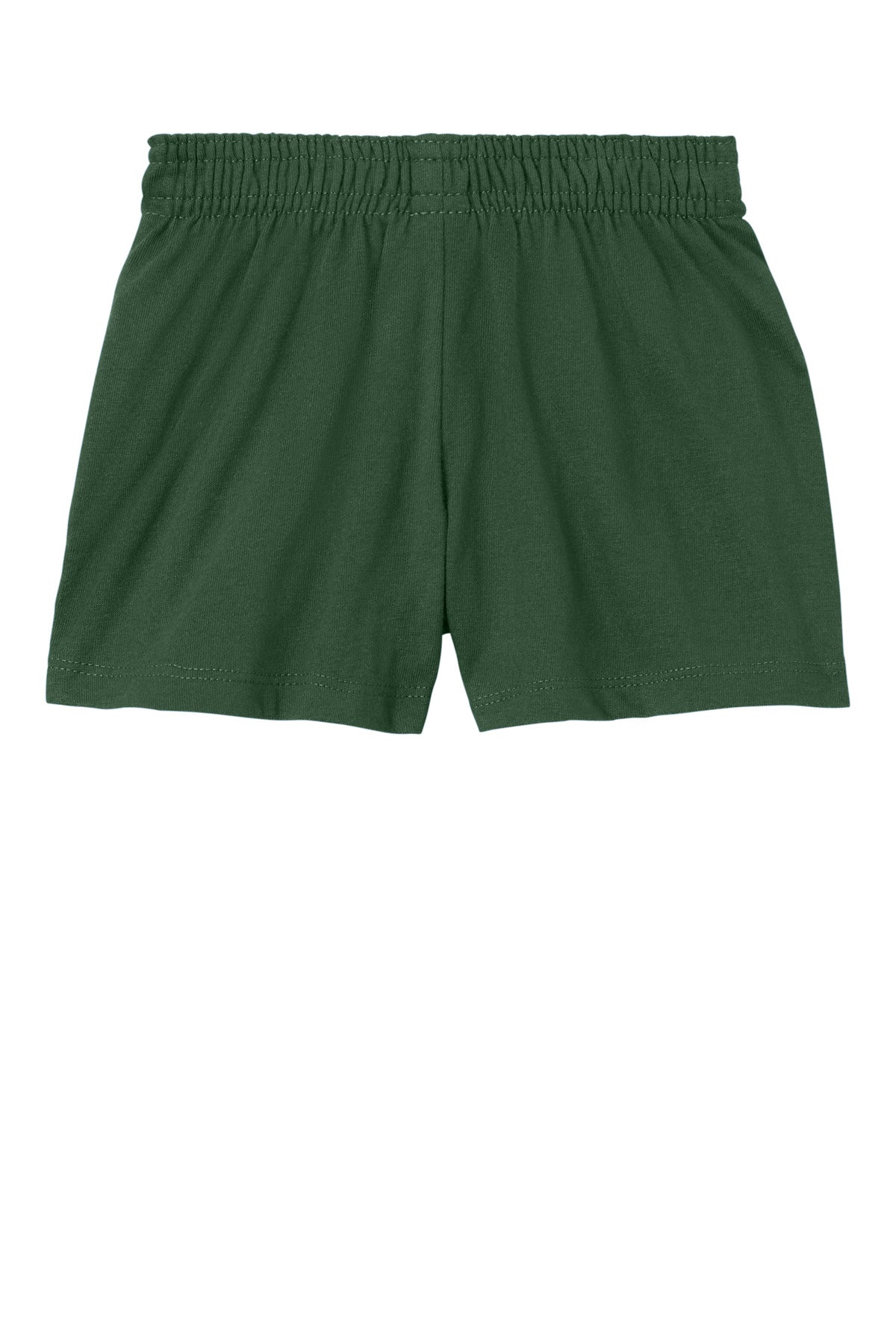 Sport-Tek Girls Jersey Knit Squad Short - Forest Green