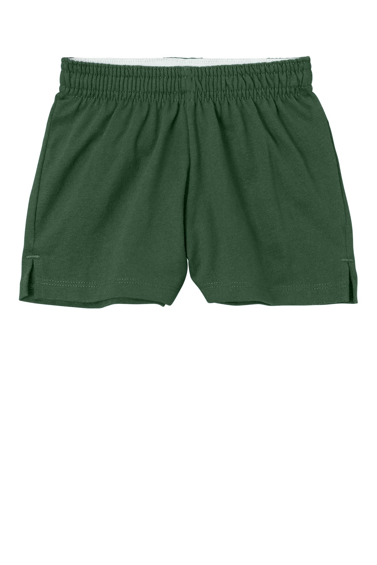 Sport-Tek Girls Jersey Knit Squad Short - Forest Green