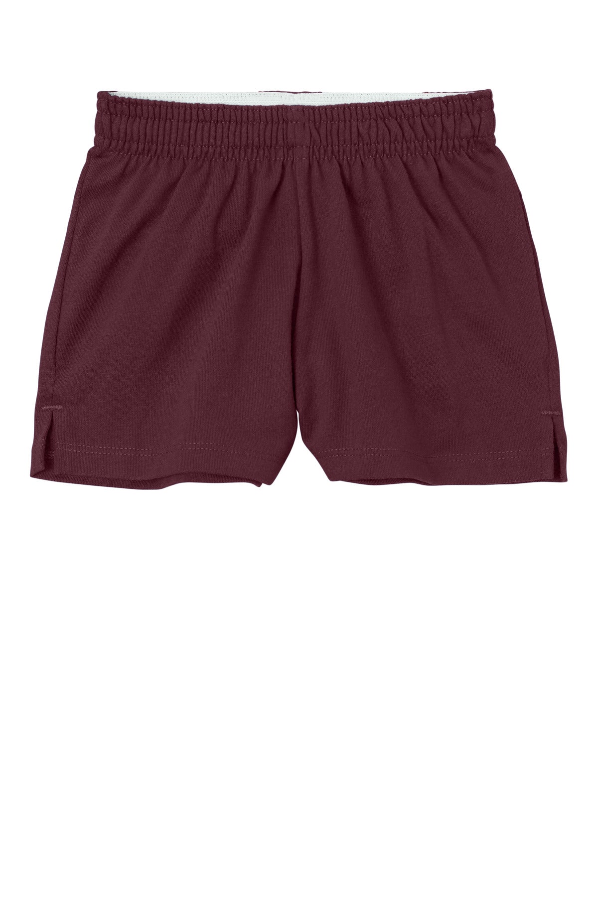 Sport-Tek Girls Jersey Knit Squad Short - Maroon