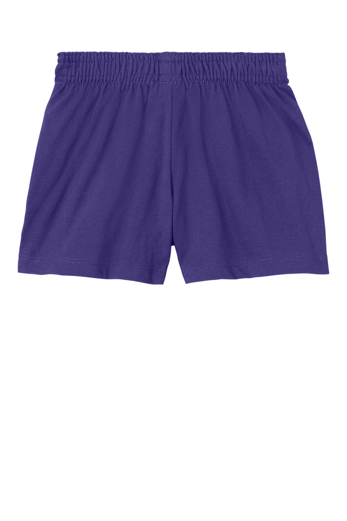 Sport-Tek Girls Jersey Knit Squad Short - Purple