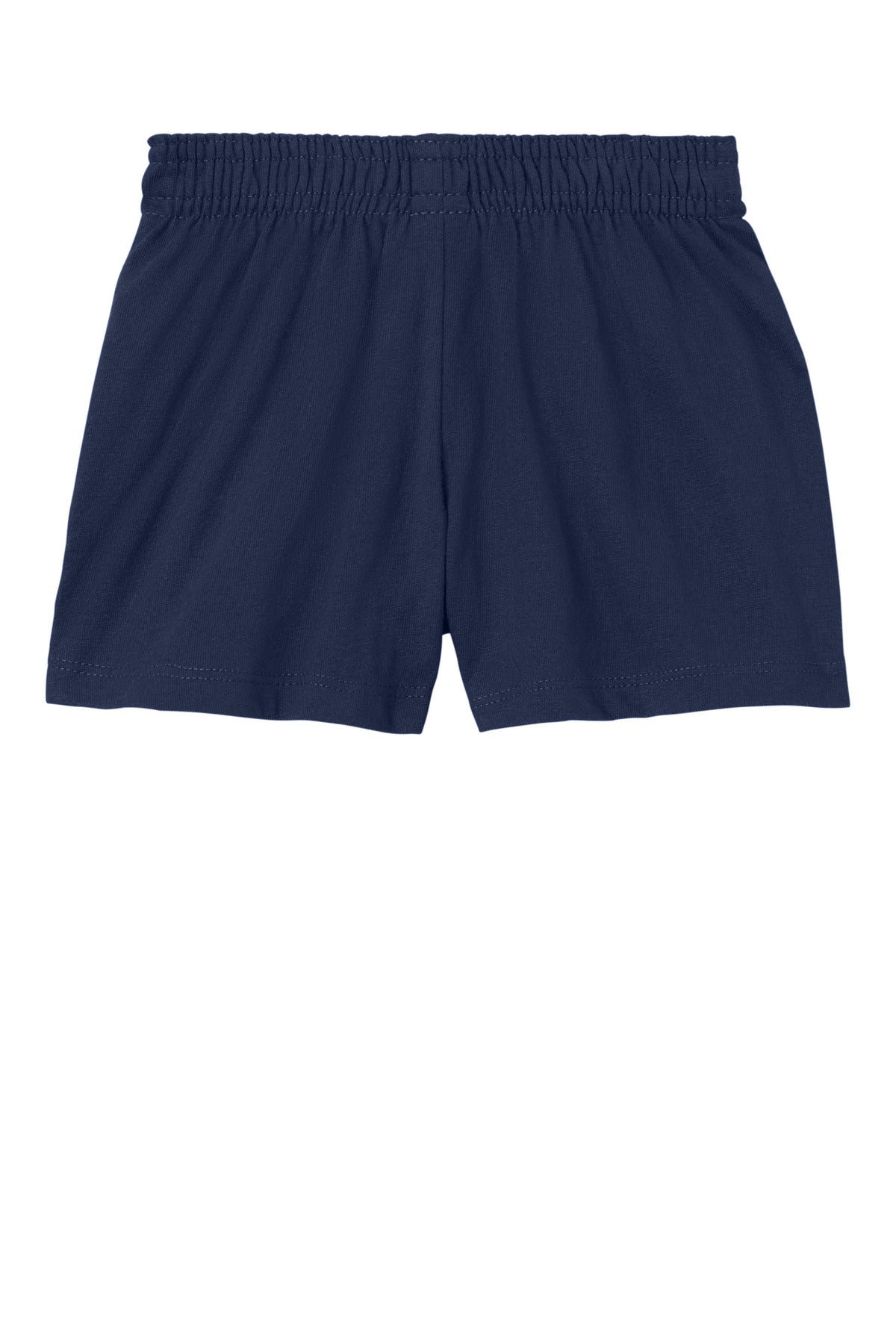 Sport-Tek Girls Jersey Knit Squad Short - True Navy