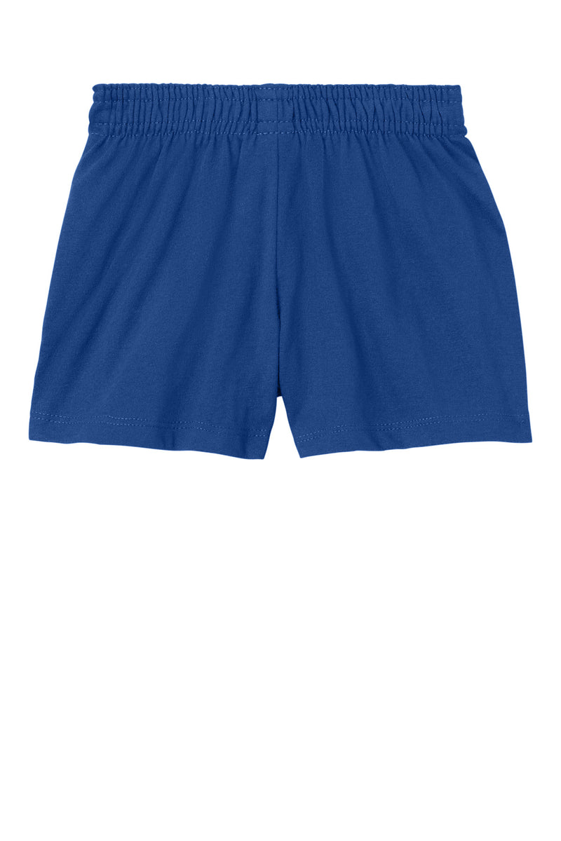 Sport-Tek Girls Jersey Knit Squad Short - True Royal