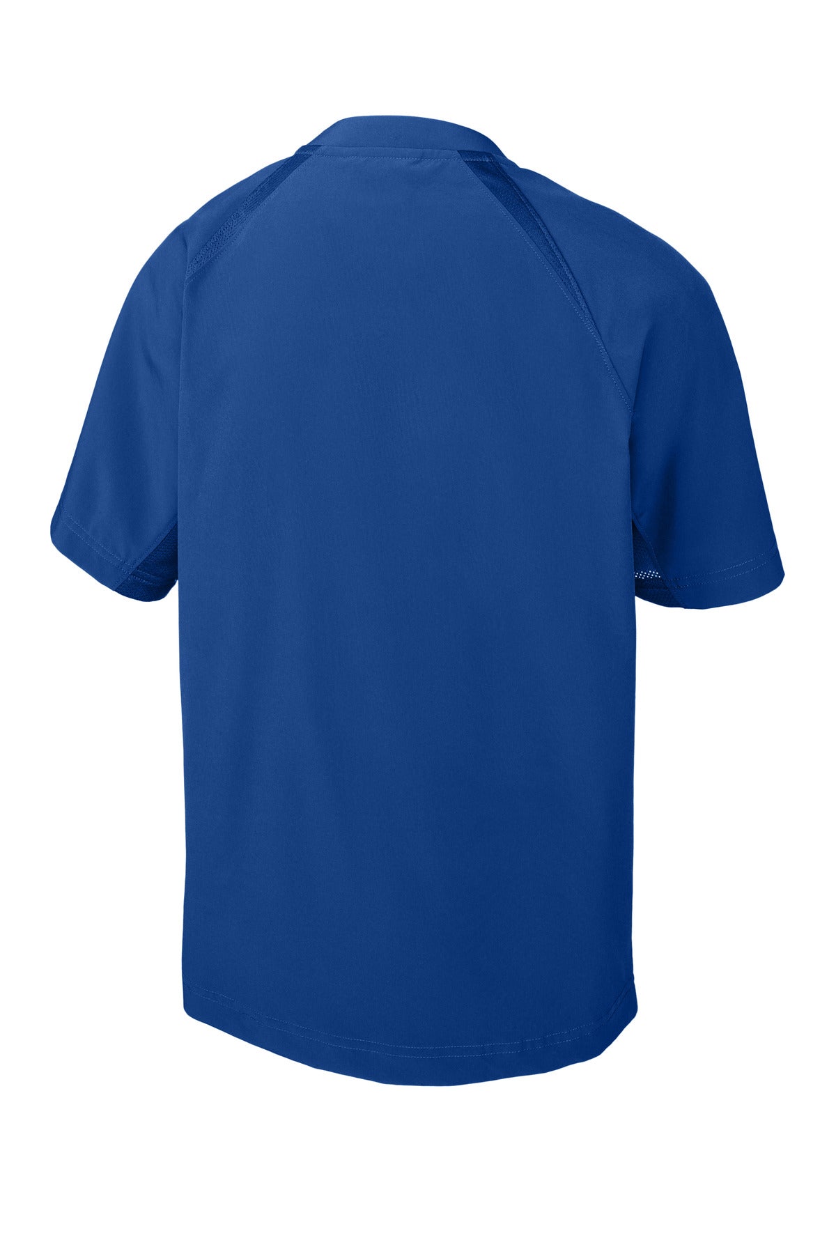 Sport-Tek Youth Repeat 1/2-Zip Short Sleeve Jacket - True Royal