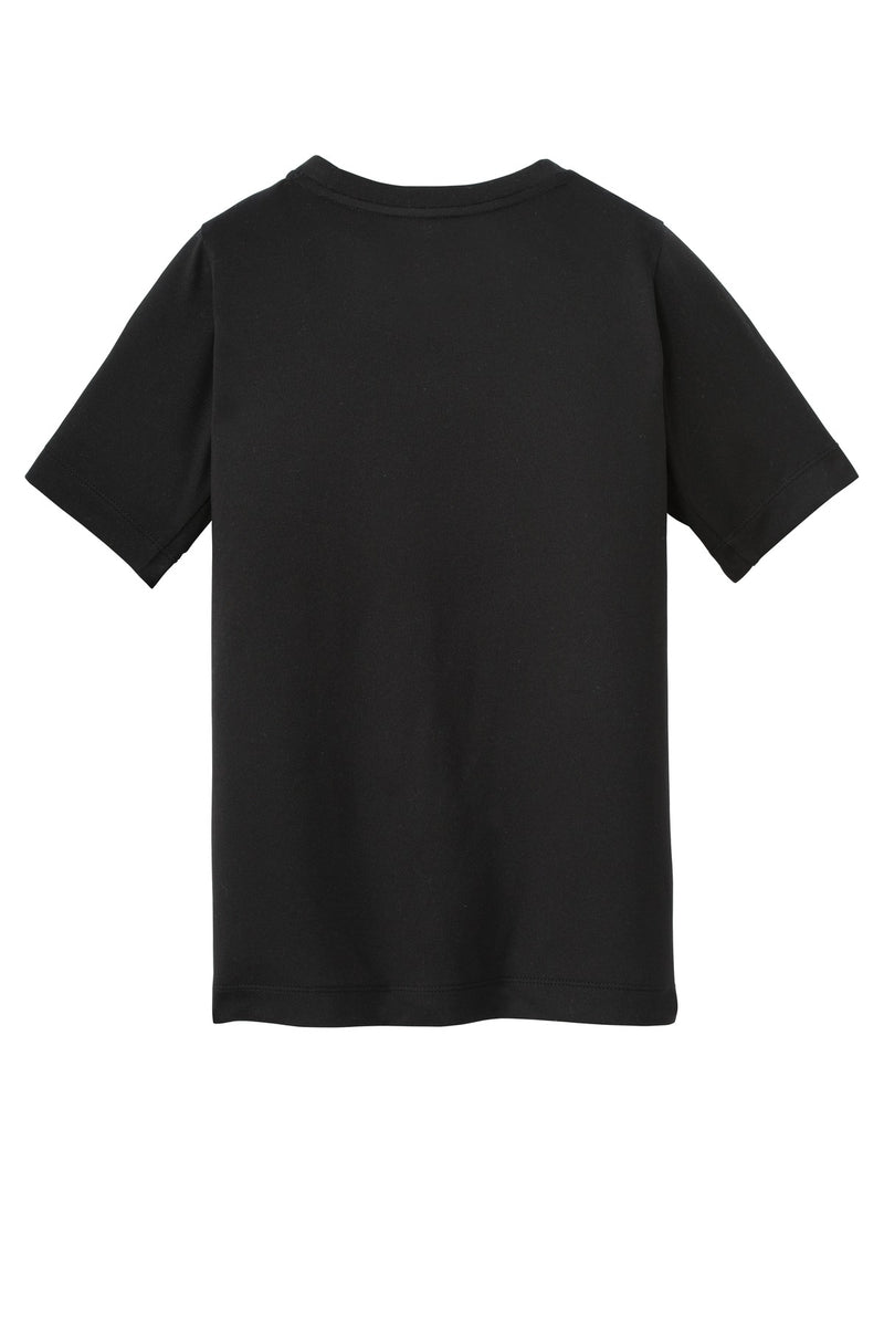 New Era  Youth Series Performance Crew Tee - Black Solid