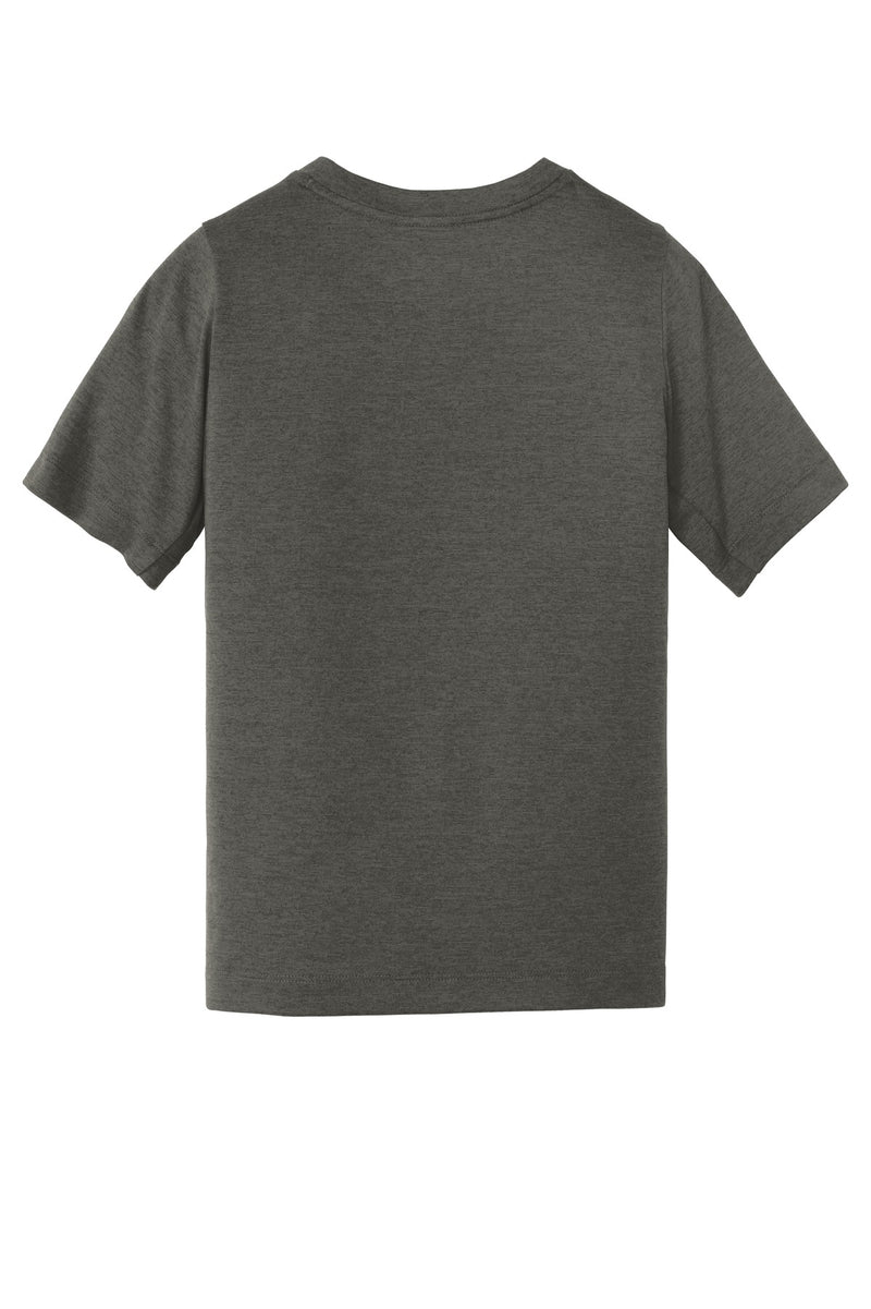 New Era  Youth Series Performance Crew Tee - Graphite