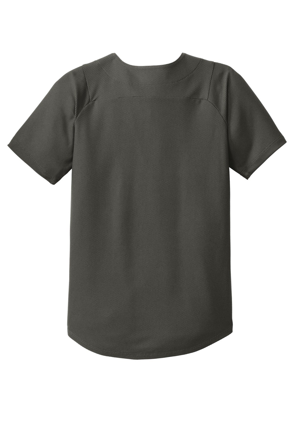 New Era  Youth Diamond Era Full-Button Jersey - Graphite