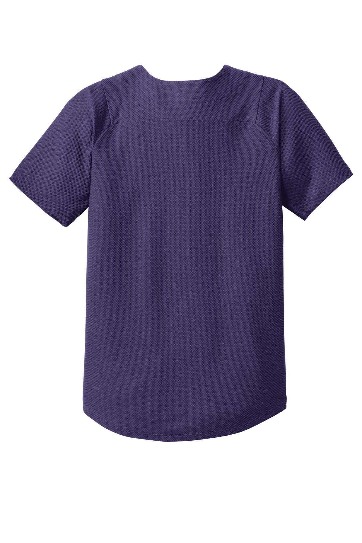 New Era  Youth Diamond Era Full-Button Jersey - Purple