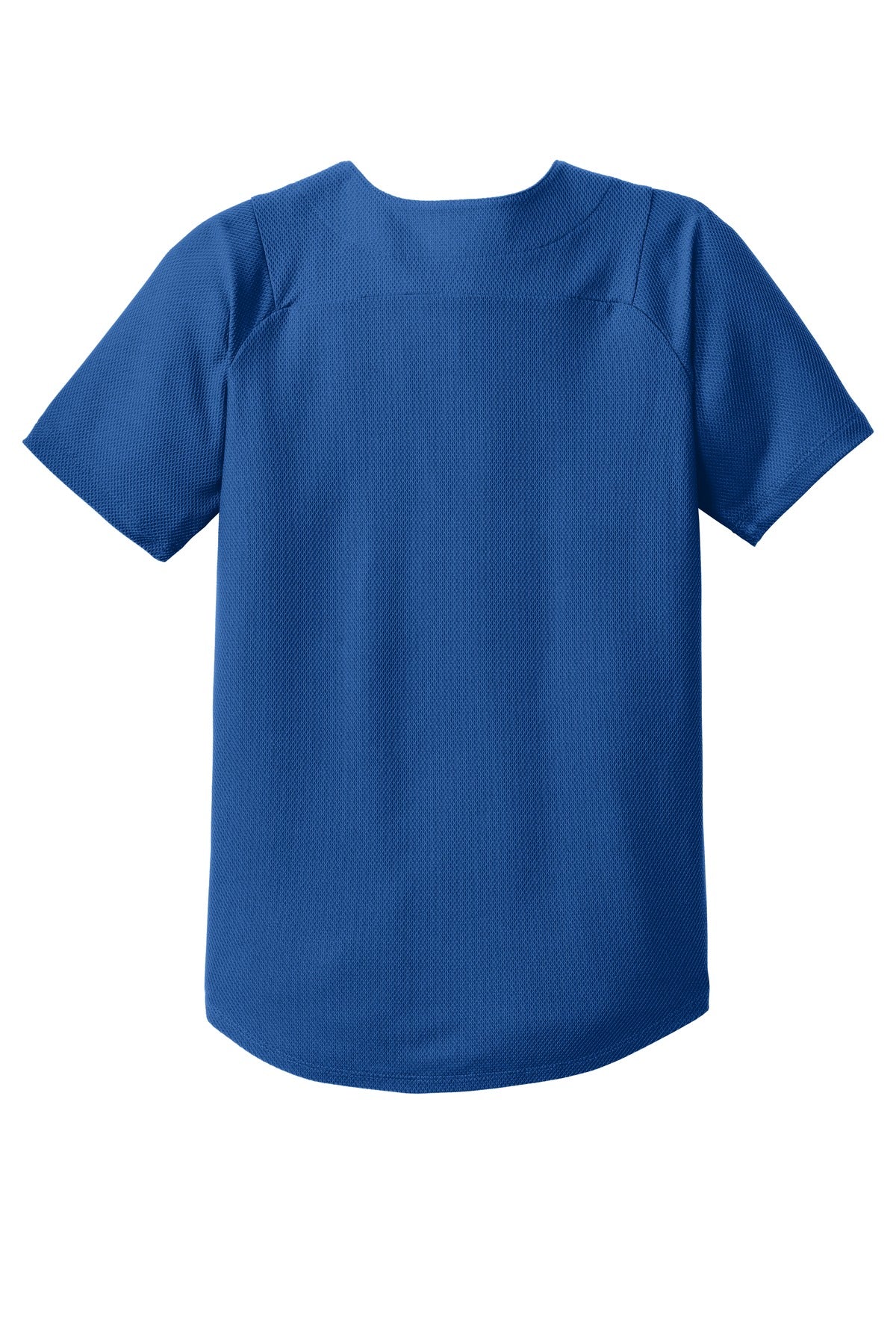 New Era  Youth Diamond Era Full-Button Jersey - Royal