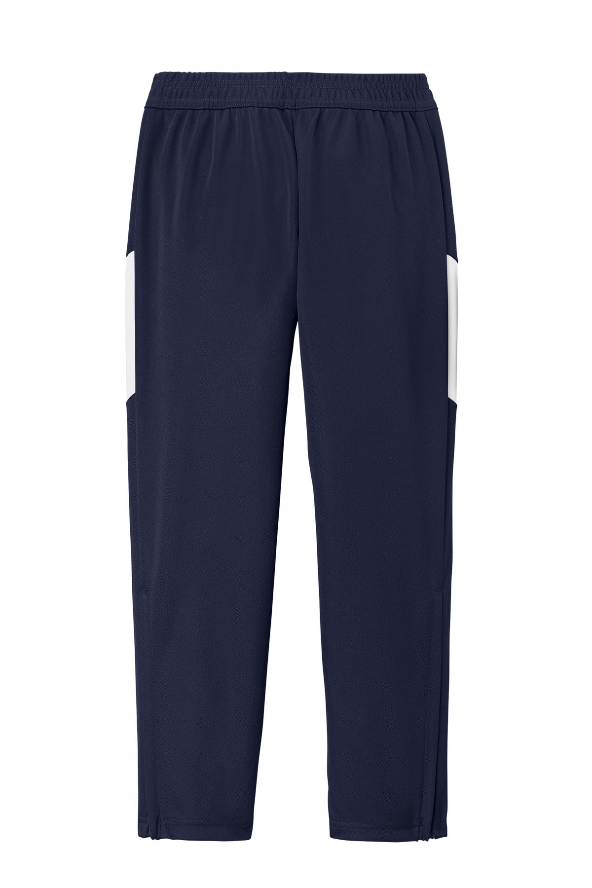 Sport-Tek Youth Travel Pant - True Navy/ White
