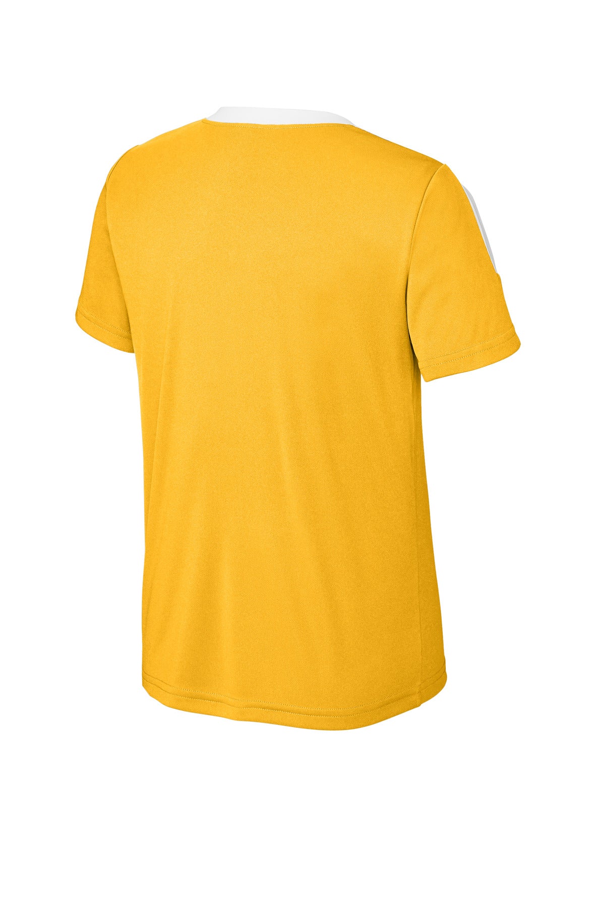 Sport-Tek Youth Competitor United Crew - Gold/ White