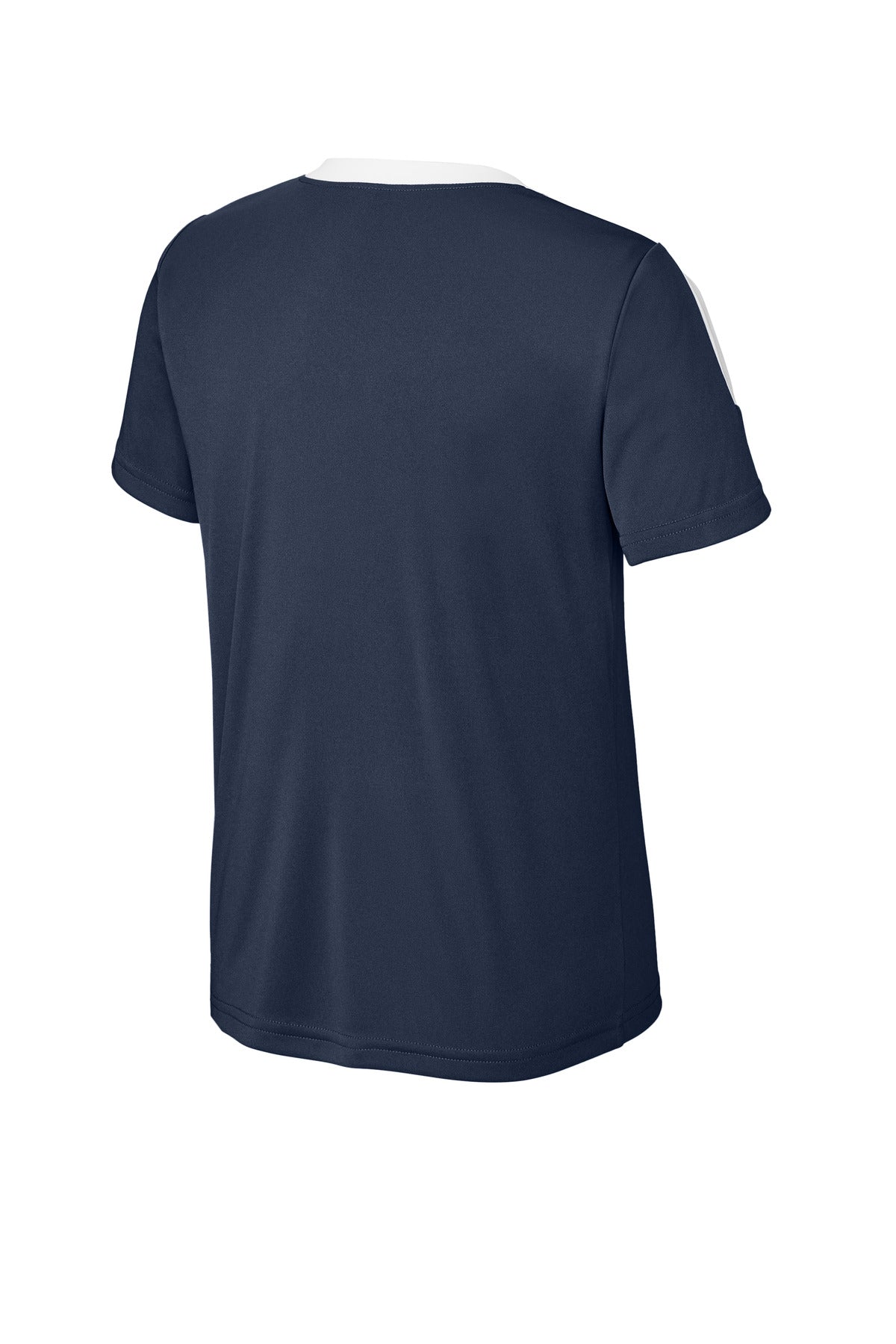 Sport-Tek Youth Competitor United Crew - True Navy/ White