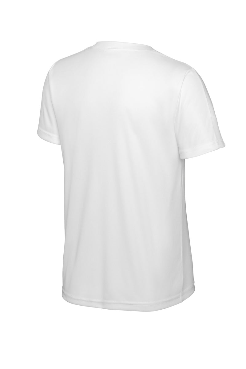 Sport-Tek Youth Competitor United Crew - White/ White