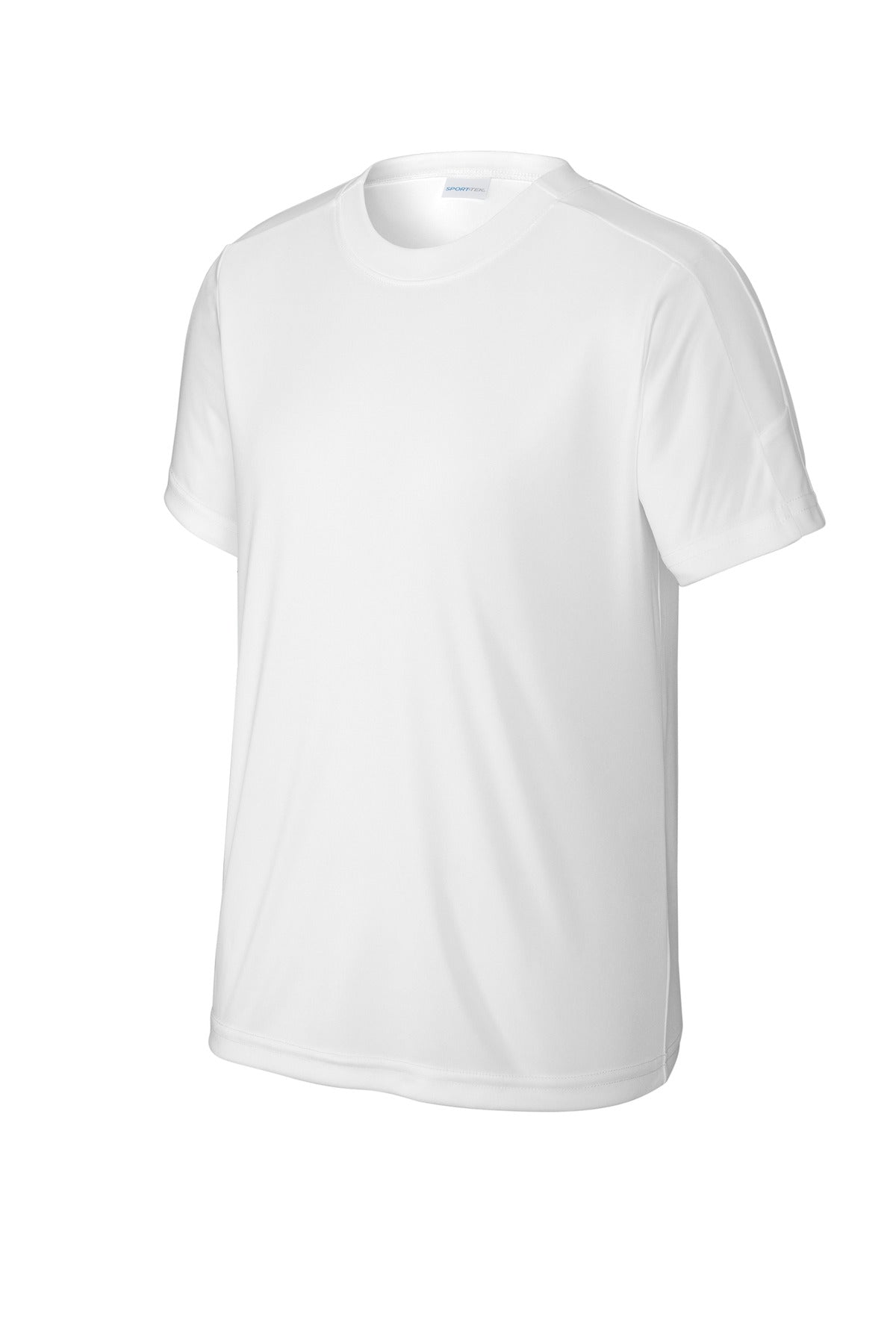 Sport-Tek Youth Competitor United Crew - White/ White