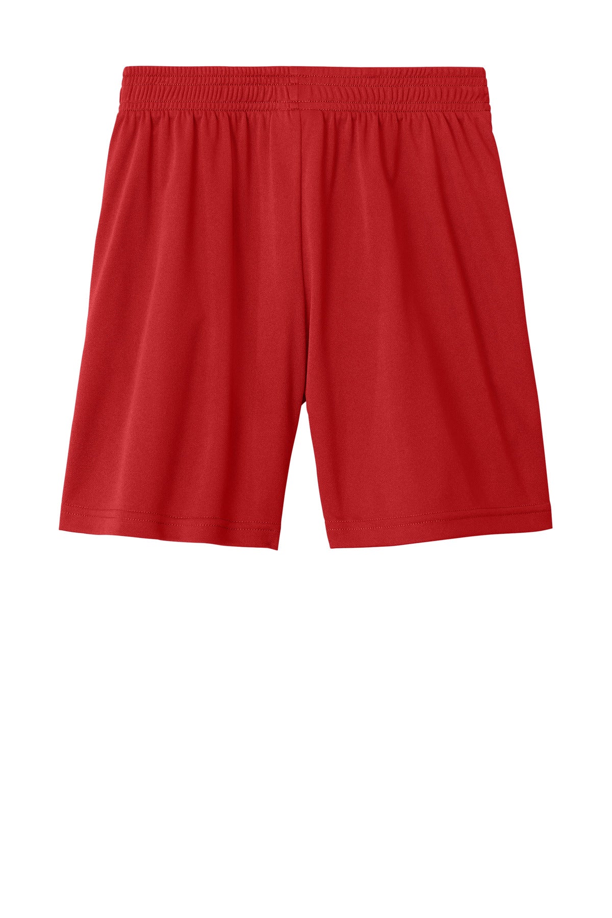 Sport-Tek Youth Competitor United 5  Short - Deep Red/ White