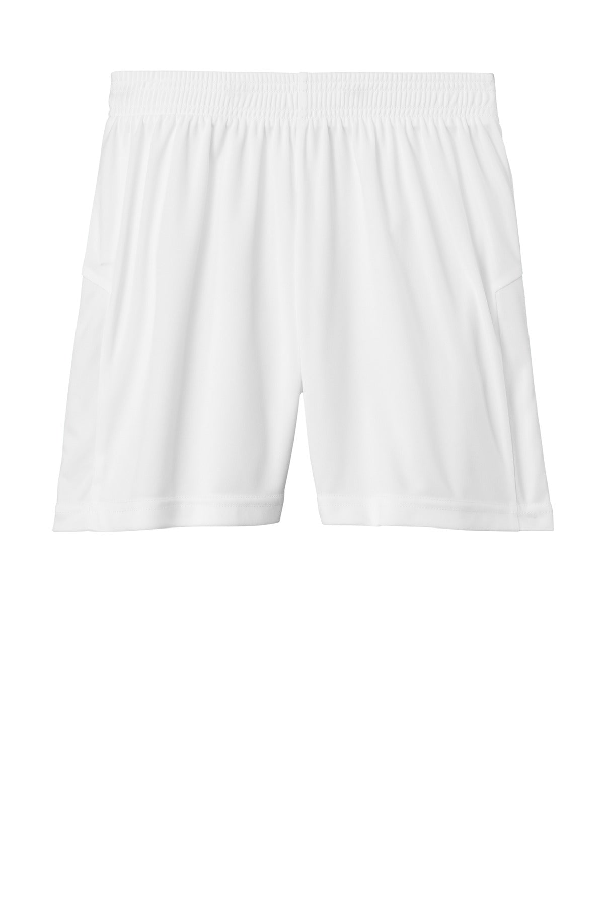 Sport-Tek Youth Competitor United 5  Short - White/ White