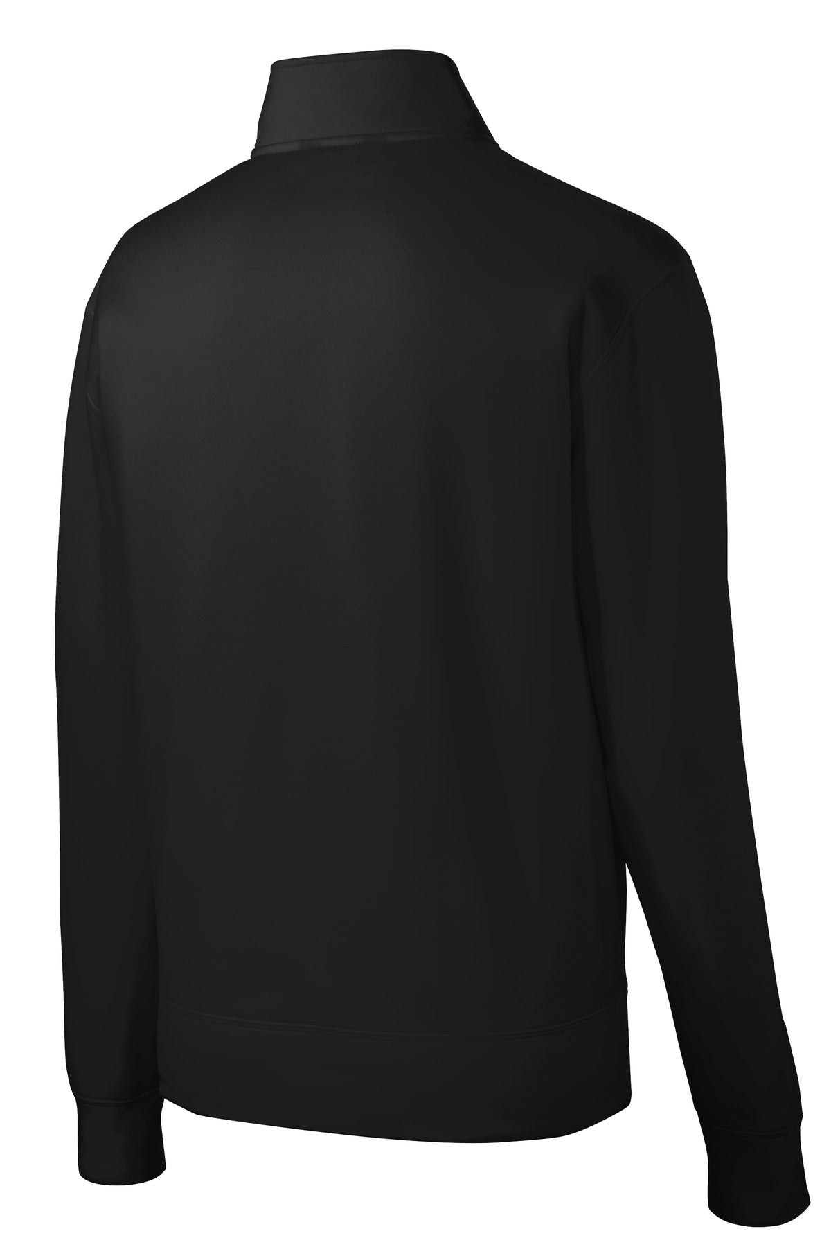 Sport-Tek Youth Sport-Wick Fleece Full-Zip Jacket - Black