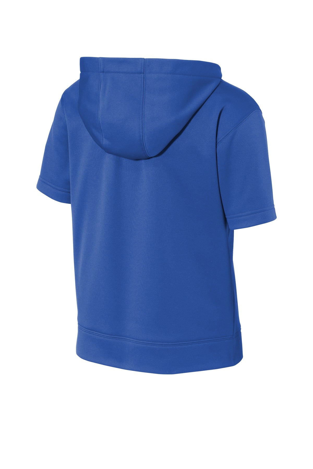 Sport-Tek  Youth Sport-Wick  Fleece Short Sleeve Hooded Pullover - True Royal
