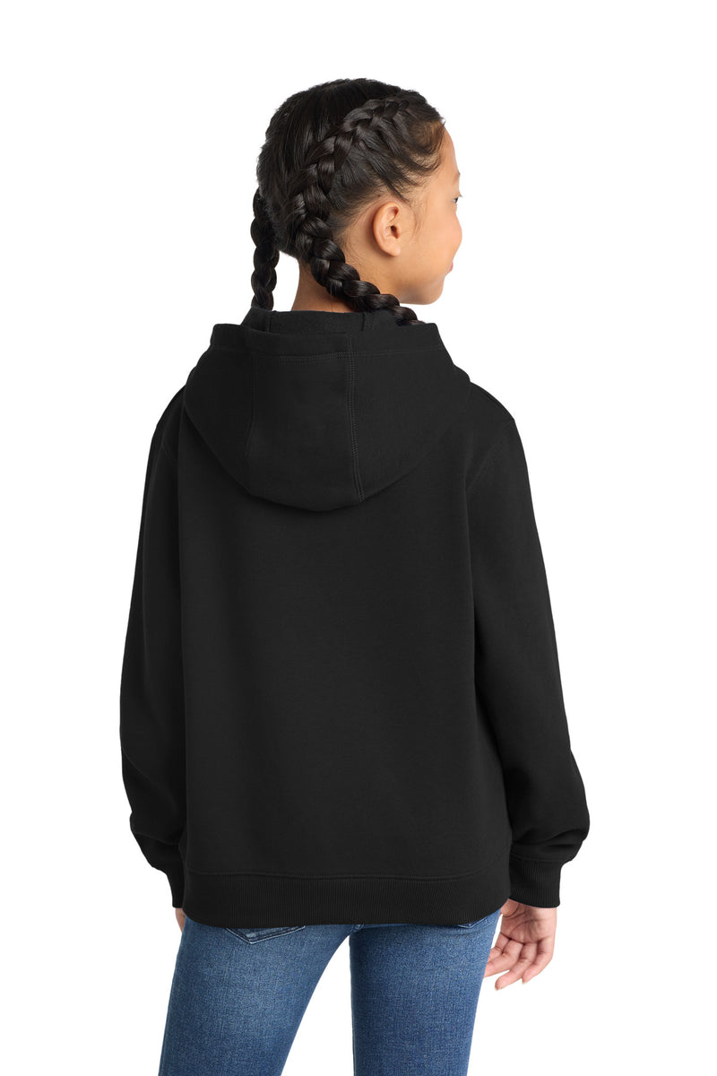 Sport-Tek Youth Pullover Hooded Sweatshirt - Black