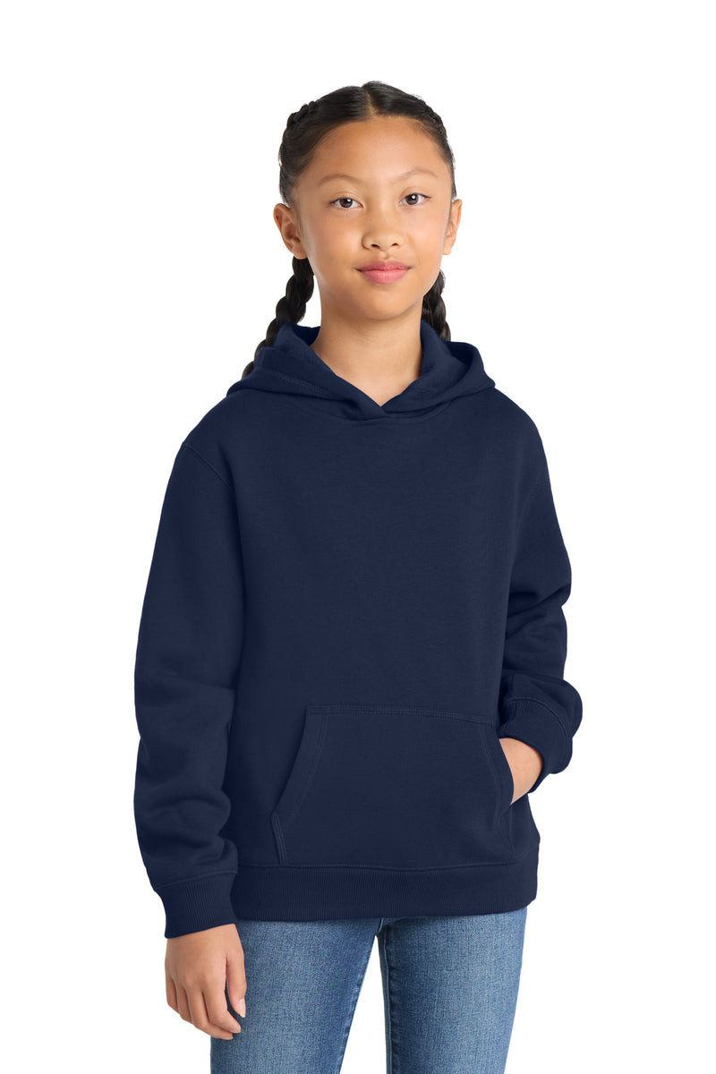 Sport-Tek Youth Pullover Hooded Sweatshirt - True Navy