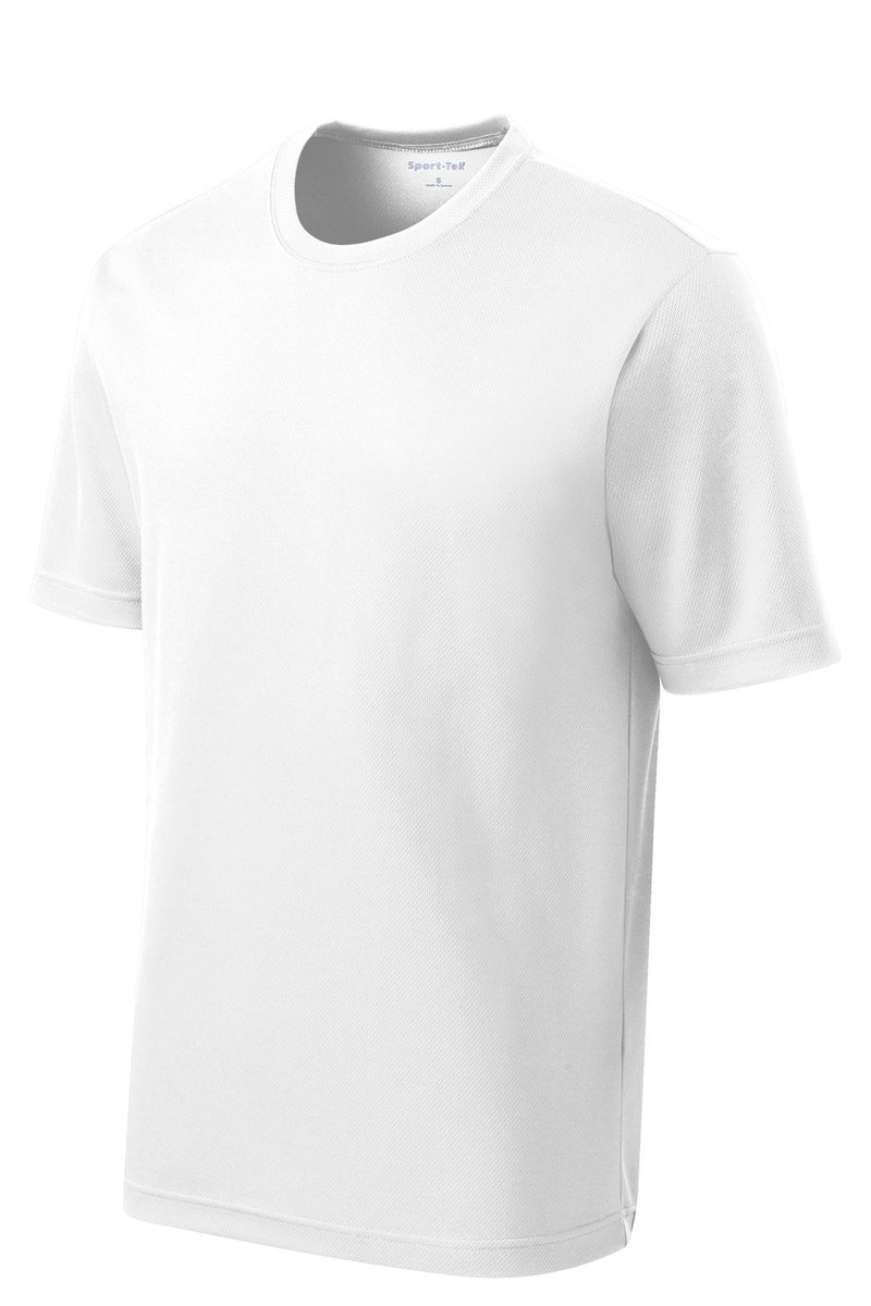 Sport-Tek Youth PosiCharge RacerMesh Tee - White