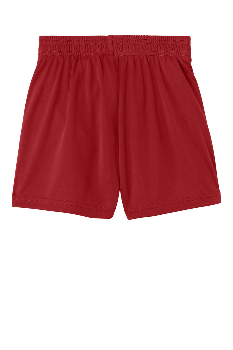 Sport-Tek Youth PosiCharge Competitor 5  Pocketed Short - Deep Red