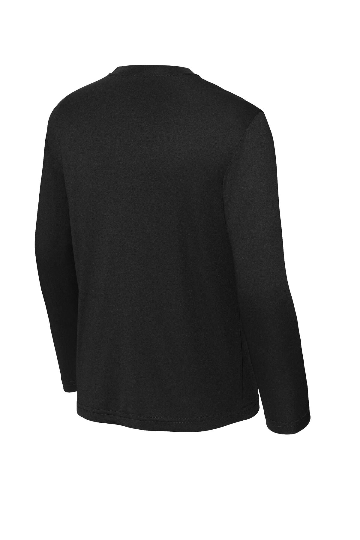 Sport-Tek Youth Long Sleeve PosiCharge Competitor Tee - Black