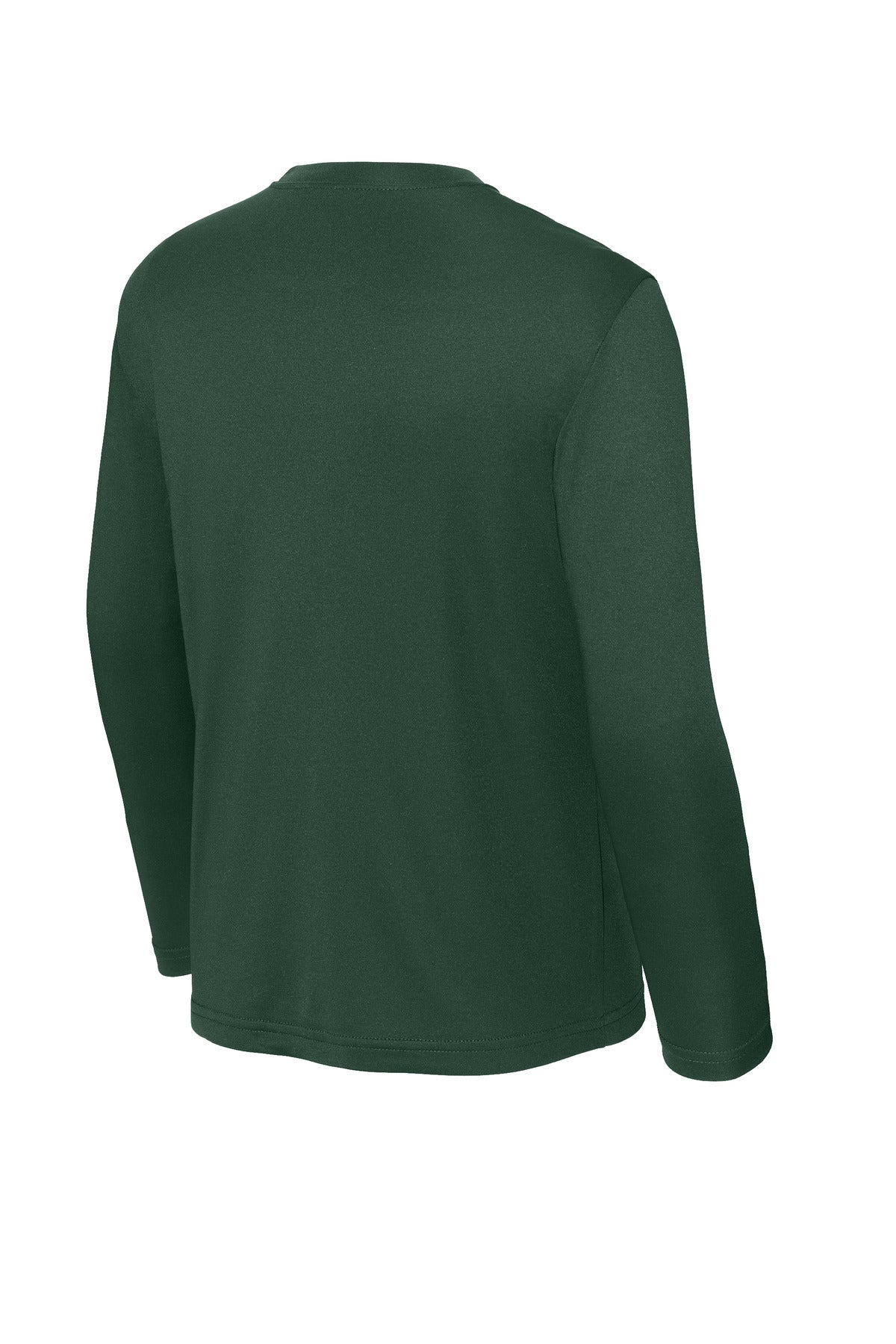 Sport-Tek Youth Long Sleeve PosiCharge Competitor Tee - Forest Green