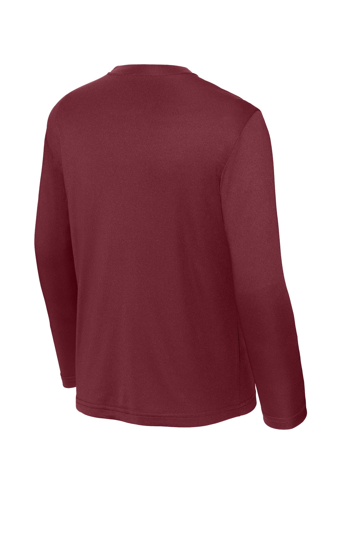 Sport-Tek Youth Long Sleeve PosiCharge Competitor Tee - Maroon