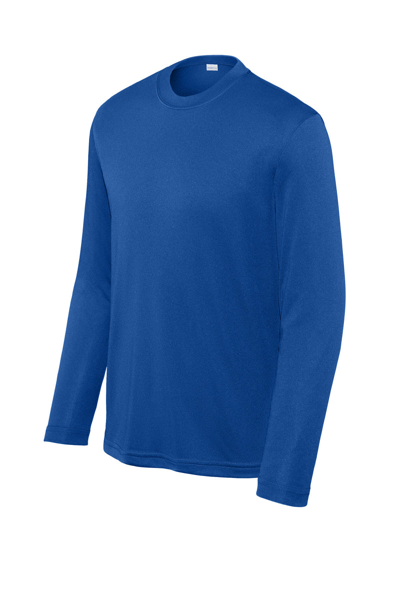 Sport-Tek Youth Long Sleeve PosiCharge Competitor Tee - True Royal