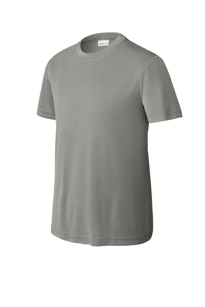 Sport-Tek Youth PosiCharge Competitor Tee - Grey Concrete Heather