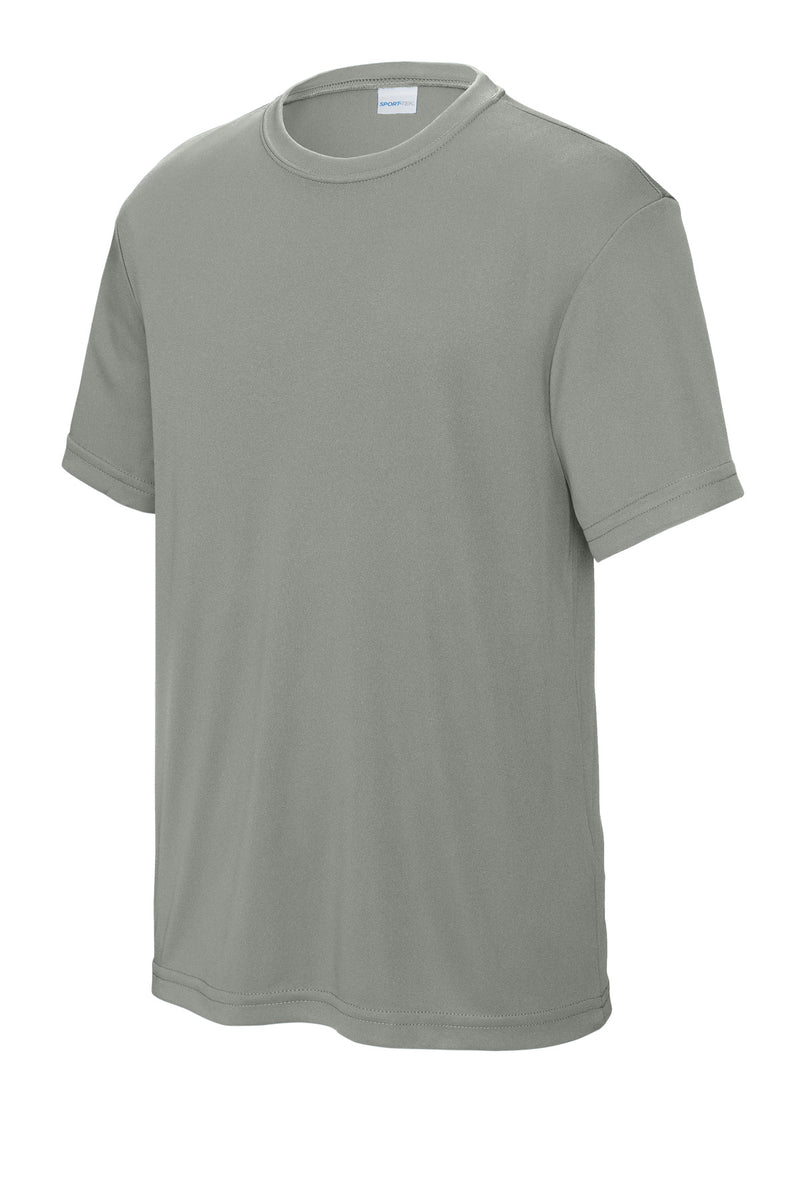 Sport-Tek Youth PosiCharge Competitor Tee - Grey Concrete