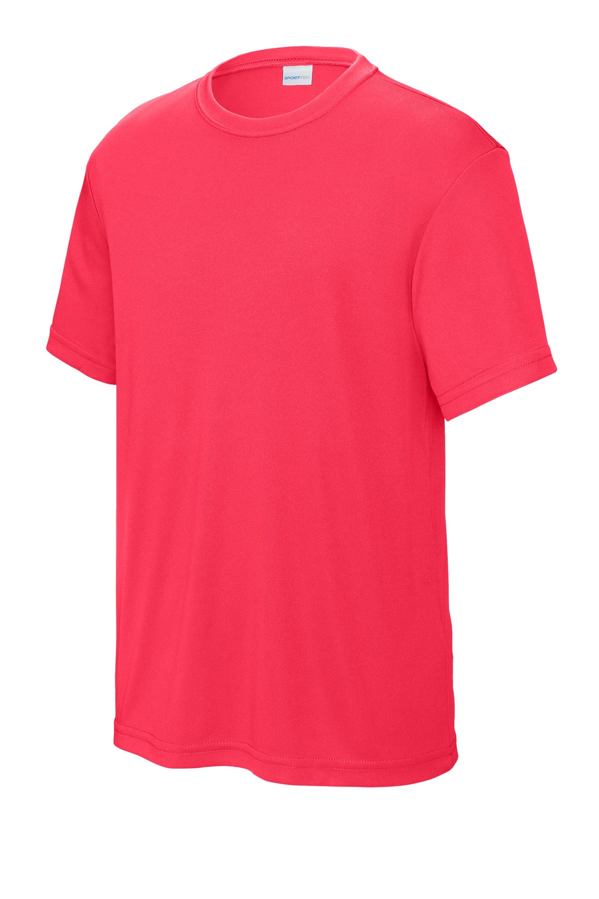 Sport-Tek Youth PosiCharge Competitor Tee - Hot Coral