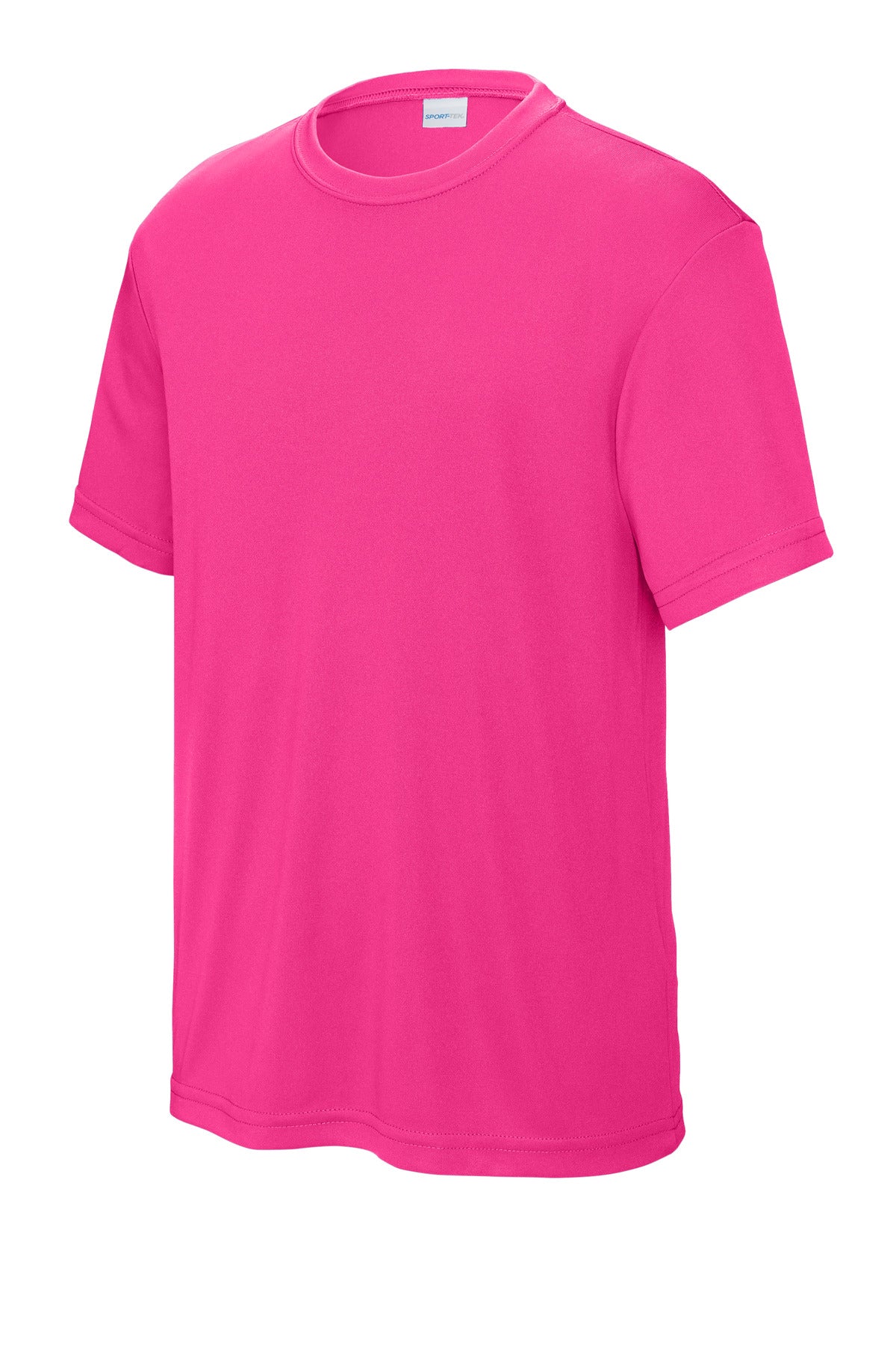 Sport-Tek Youth PosiCharge Competitor Tee - Neon Pink