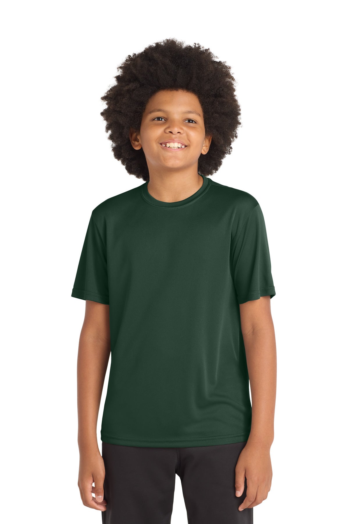 Sport-Tek Youth PosiCharge Competitor Tee - Forest Green
