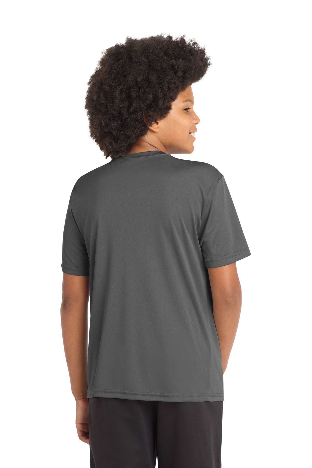Sport-Tek Youth PosiCharge Competitor Tee - Iron Grey
