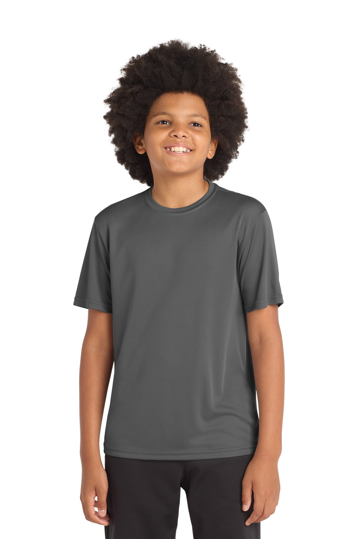 Sport-Tek Youth PosiCharge Competitor Tee - Iron Grey