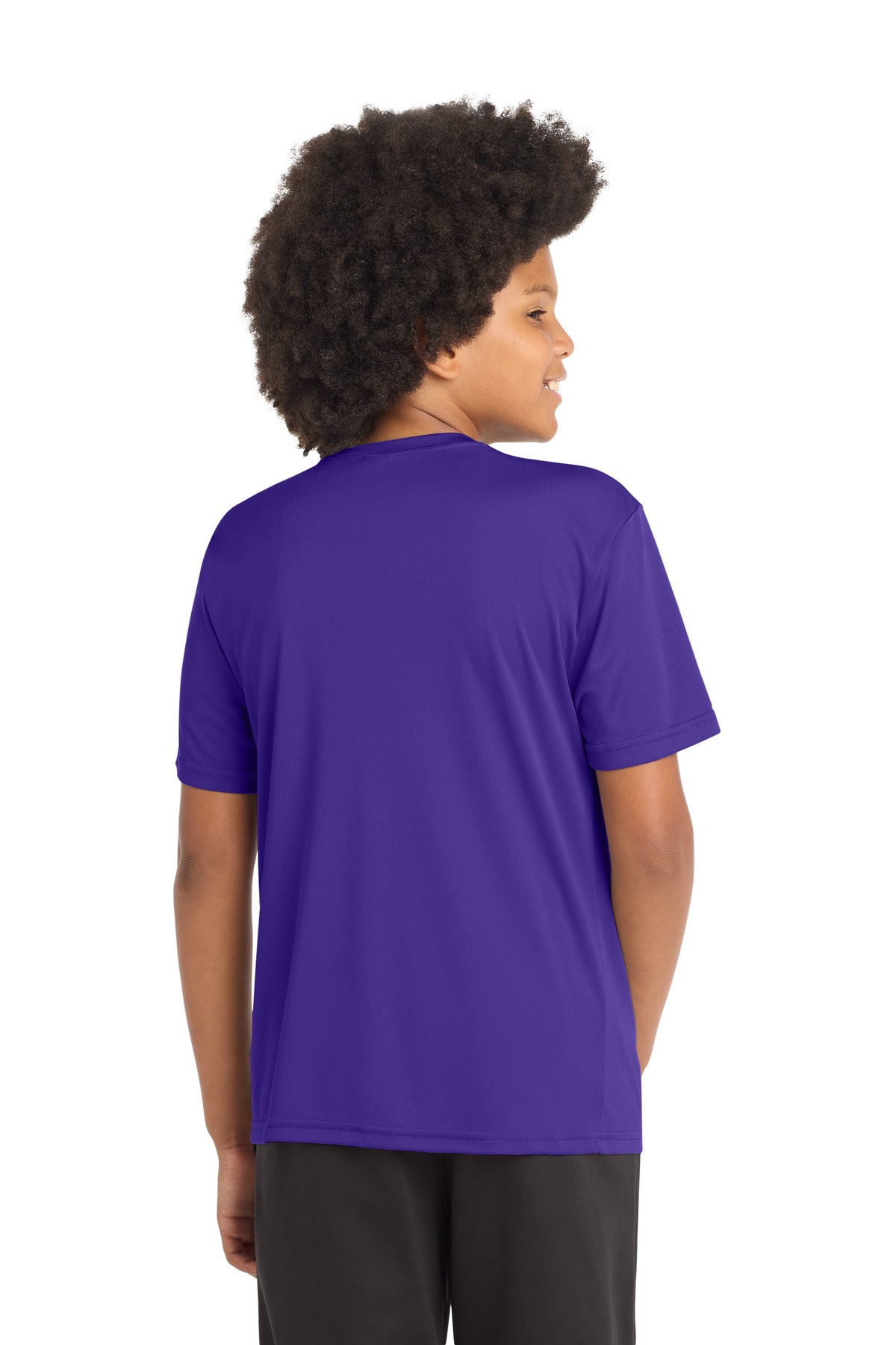 Sport-Tek Youth PosiCharge Competitor Tee - Purple