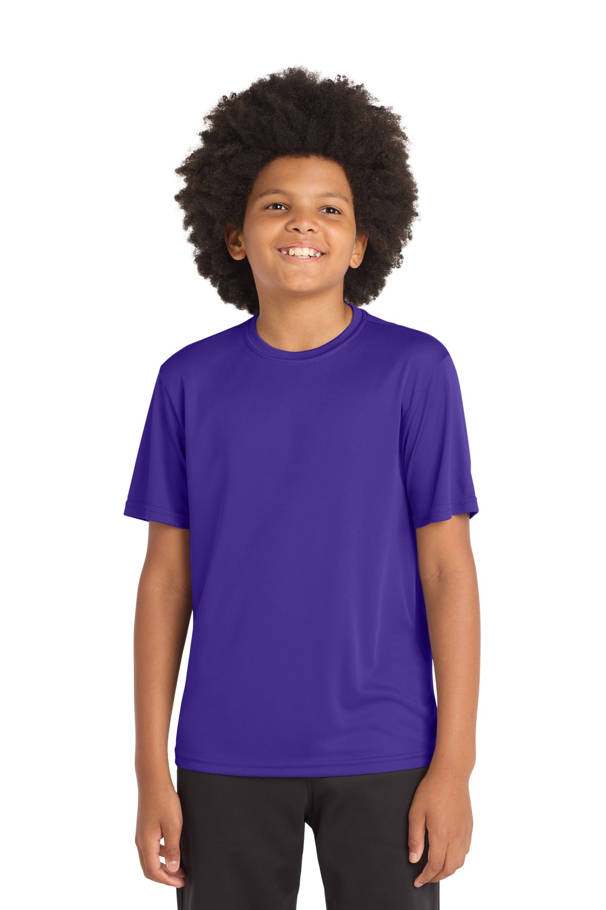 Sport-Tek Youth PosiCharge Competitor Tee - Purple