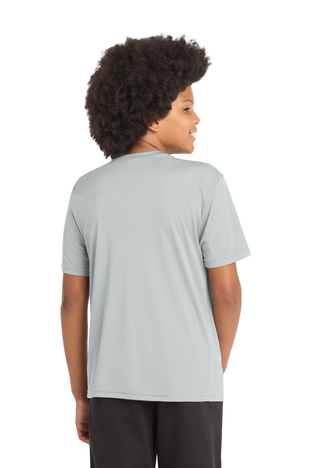 Sport-Tek Youth PosiCharge Competitor Tee - Silver