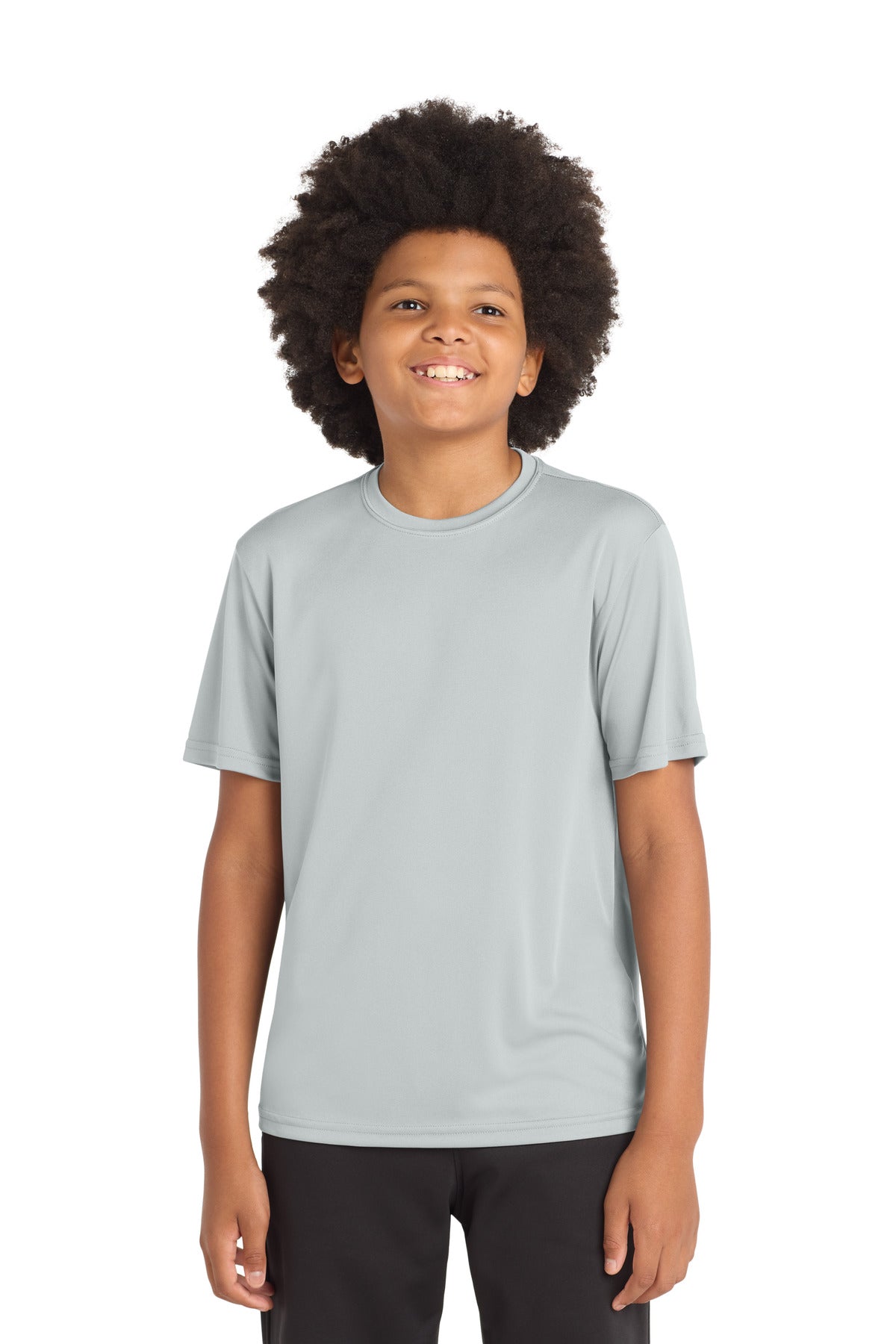 Sport-Tek Youth PosiCharge Competitor Tee - Silver