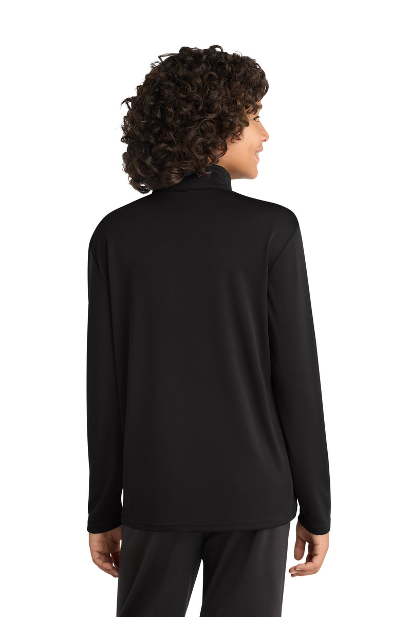 Sport-Tek  Youth PosiCharge  Competitor  1/4-Zip Pullover - Black