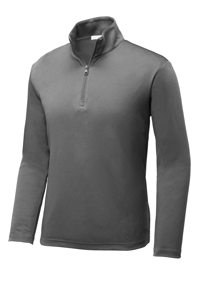 Sport-Tek  Youth PosiCharge  Competitor  1/4-Zip Pullover - Grey Concrete