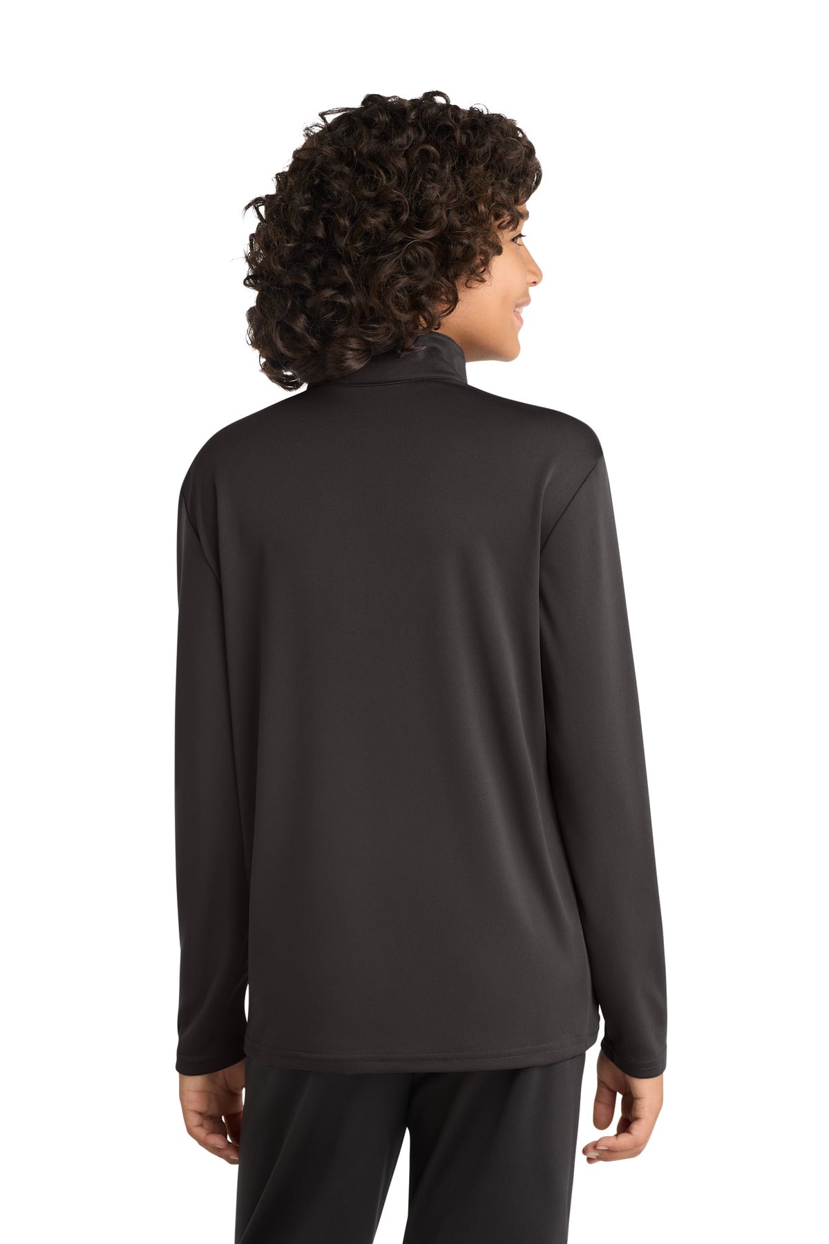 Sport-Tek  Youth PosiCharge  Competitor  1/4-Zip Pullover - Iron Grey
