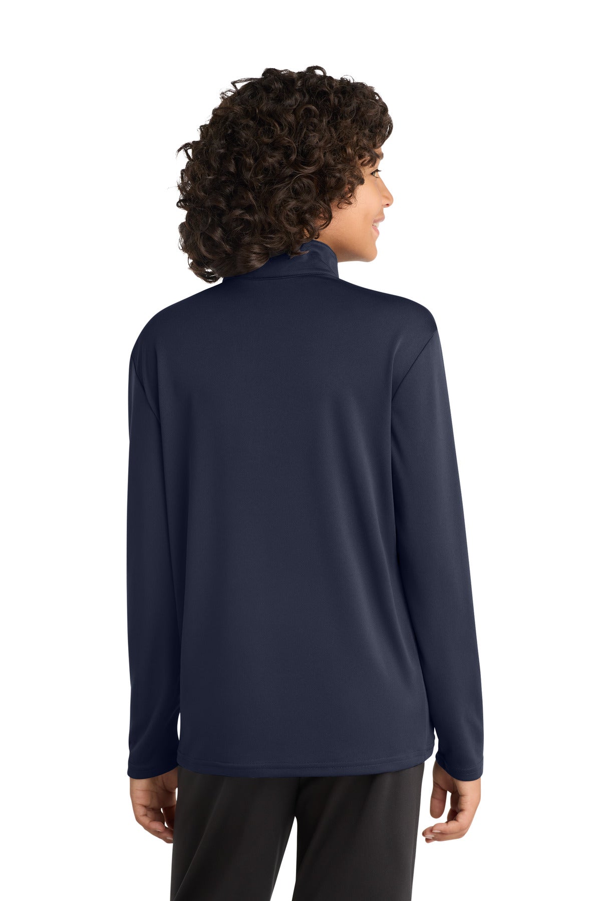 Sport-Tek  Youth PosiCharge  Competitor  1/4-Zip Pullover - True Navy