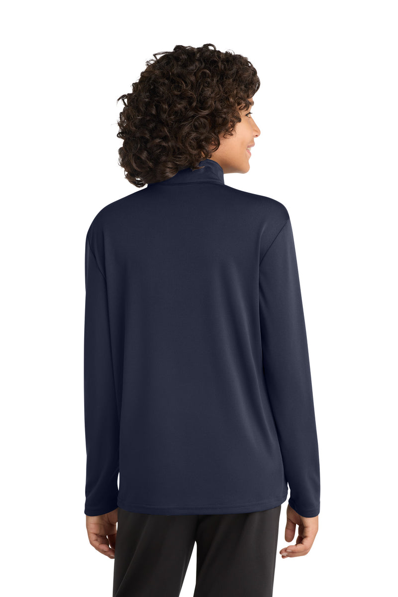 Sport-Tek  Youth PosiCharge  Competitor  1/4-Zip Pullover - True Navy