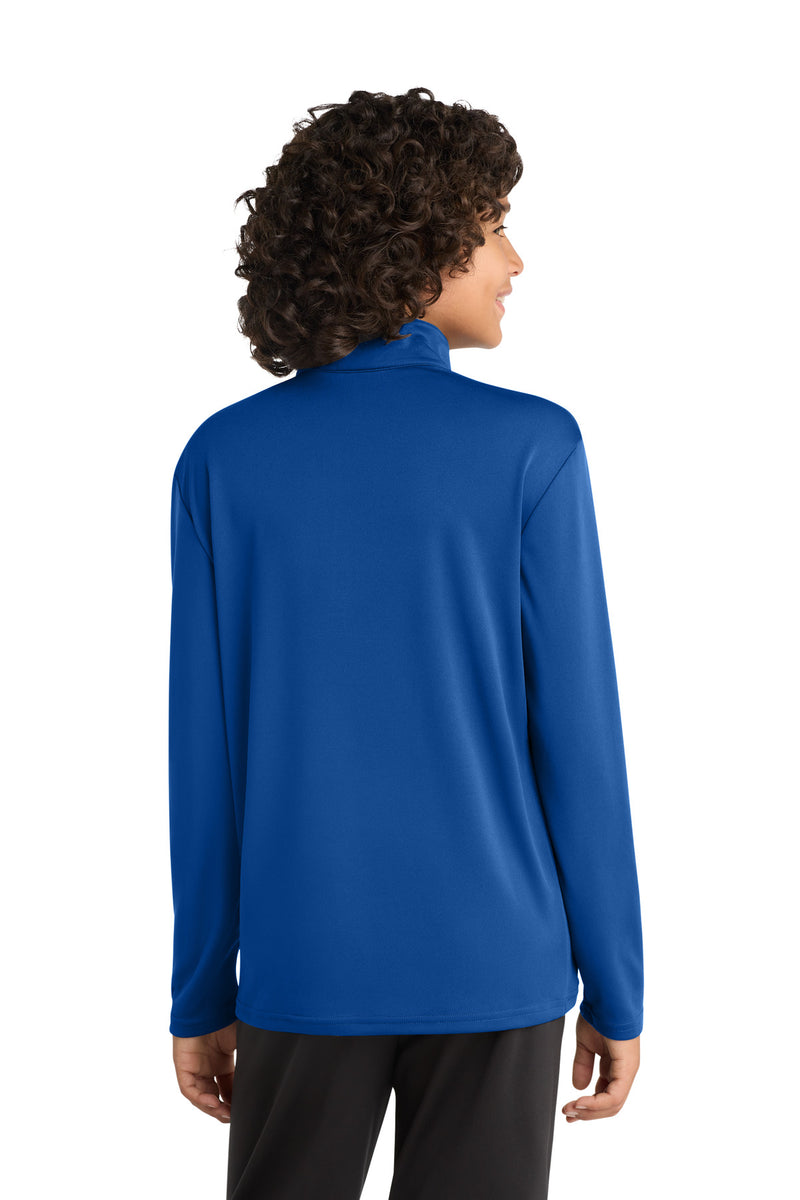 Sport-Tek  Youth PosiCharge  Competitor  1/4-Zip Pullover - True Royal