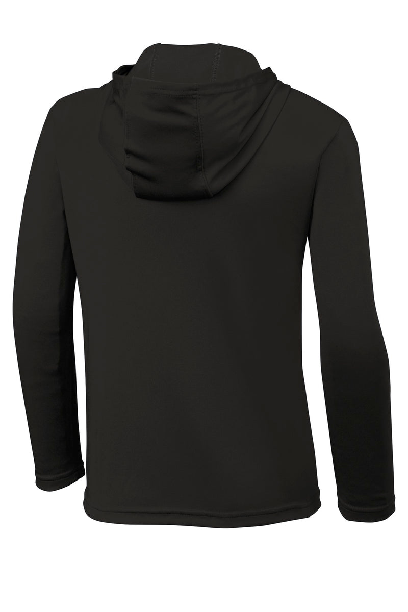 Sport-Tek  Youth PosiCharge  Competitor  Hooded Pullover - Black
