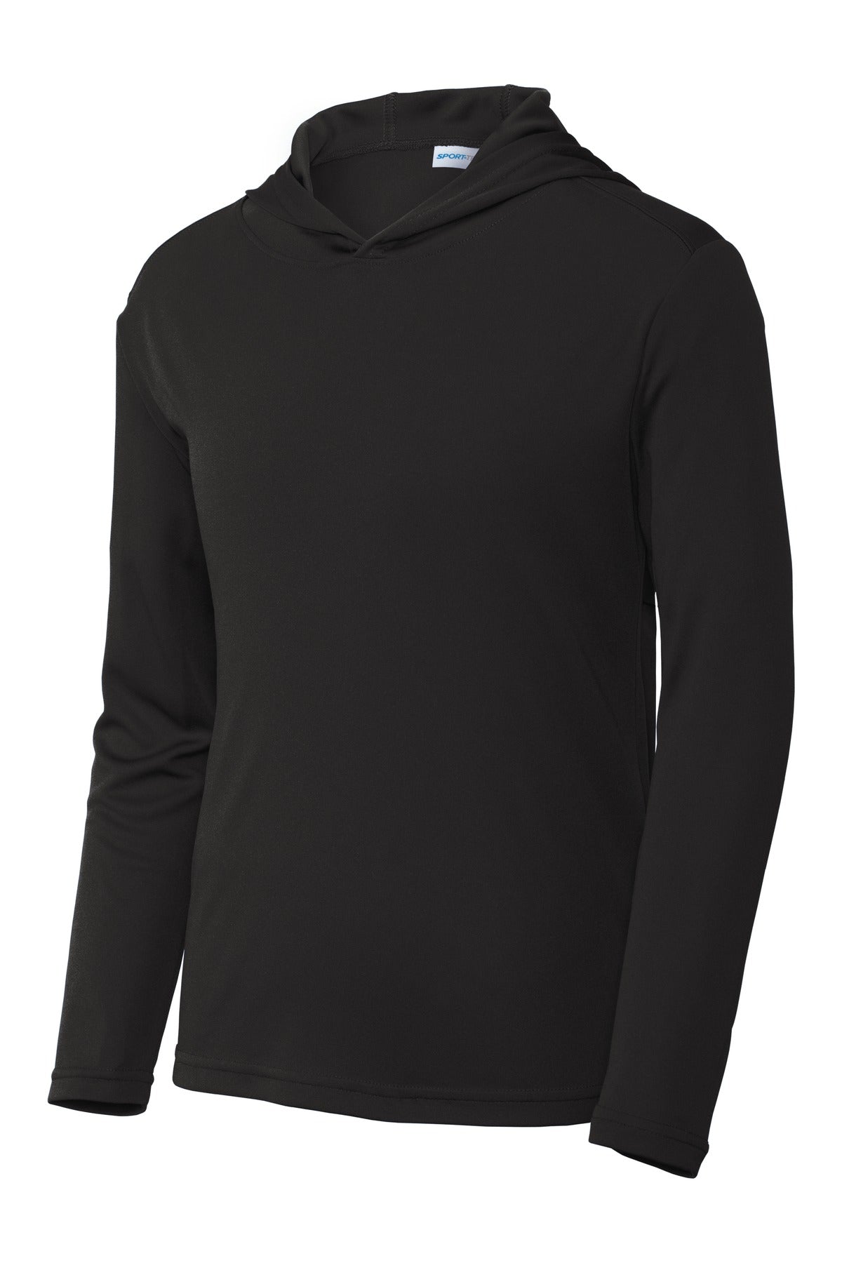 Sport-Tek  Youth PosiCharge  Competitor  Hooded Pullover - Black
