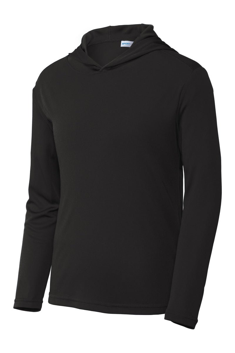 Sport-Tek  Youth PosiCharge  Competitor  Hooded Pullover - Black