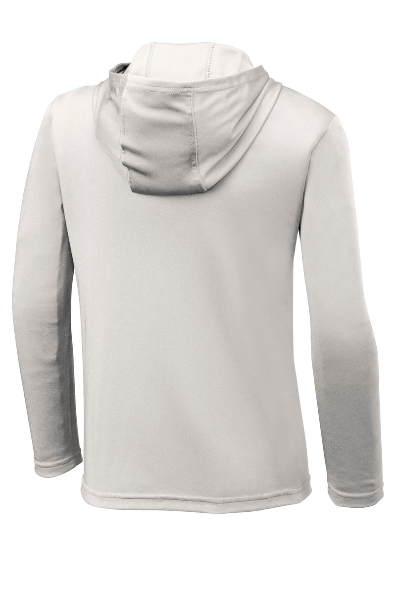 Sport-Tek  Youth PosiCharge  Competitor  Hooded Pullover - Silver